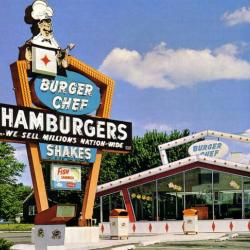 Burger King on Tallmadge Circle 1968