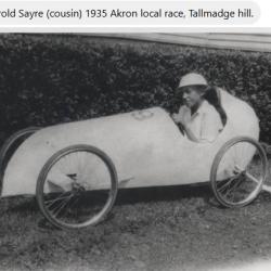 1935 Race held on West Avenue in Tallmadge - cousin of Delbert Miller