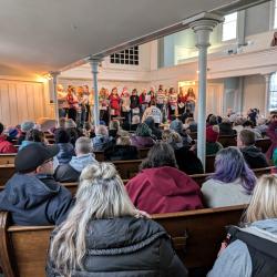 2024 Tree Lighting - Program in Congregational Church at the Circle