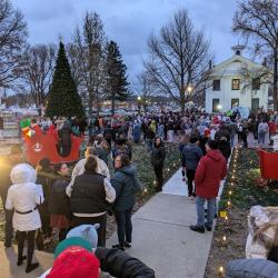 2024 Tree Lighting - lighting of the tree