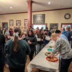 2024 Tree Lighting - Refreshments served by the Tallmadge Rotary