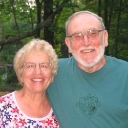 Bob & Nancy Triechler, former president of Historical Society