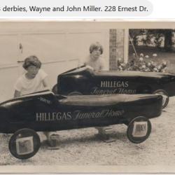 Wayne & John Miller of Tallmadge (sons of Delbert Miller)